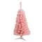 3ft. Pre-Lit Pink Artificial Christmas Tree, Warm White LED Lights